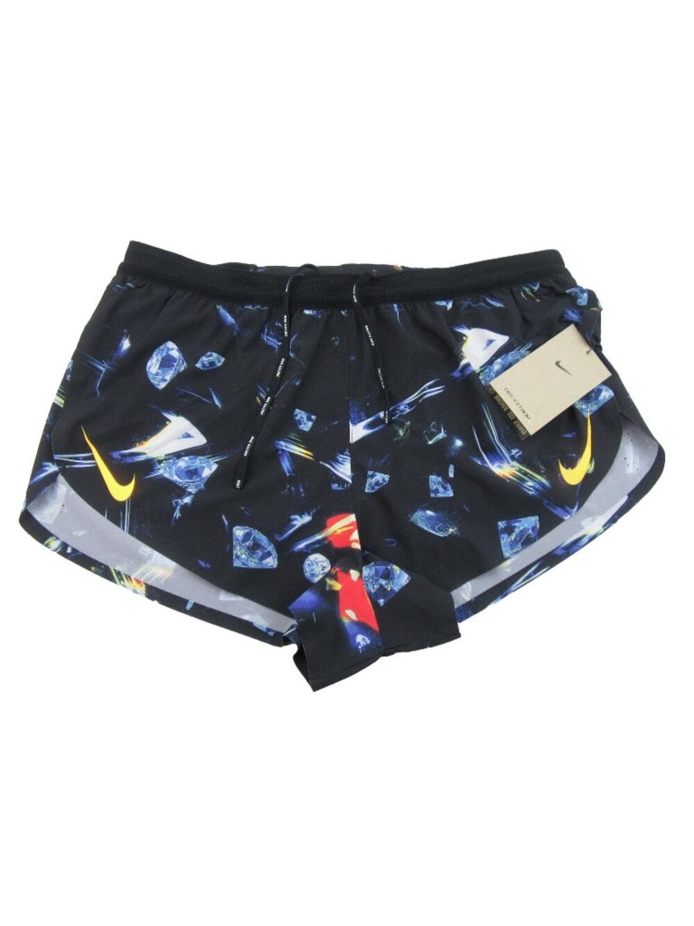 Nike AeroSwift Glam Brief-Lined Running Shorts Mens Size Medium NEW